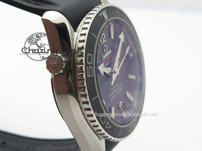 0411 Colorful Planet Ocean SS Bp Maker 45mm Black Bezel On Black Rubber Strap A 8219